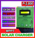 MPPT SOLAR CONTROLLER with USB 10A TO 30A